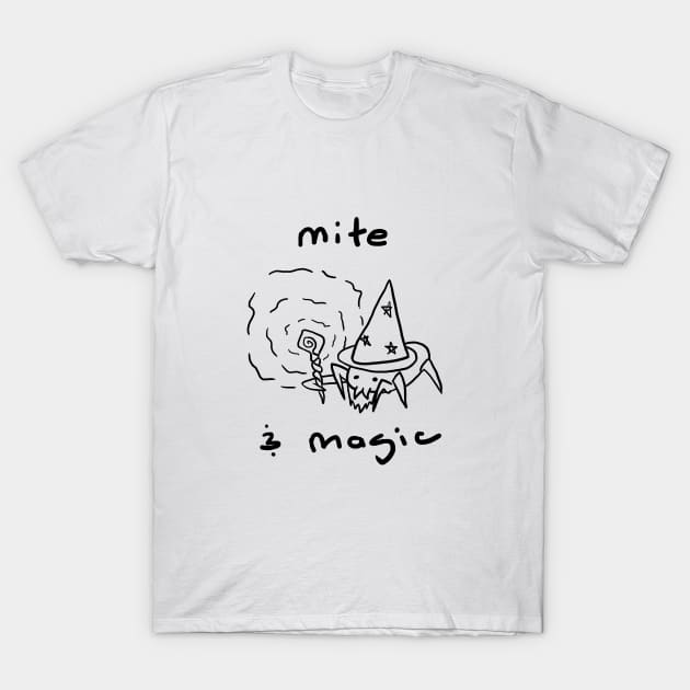 mite & magic (black!) T-Shirt by alexapdos